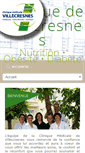Mobile Screenshot of clinique-de-villecresnes.com